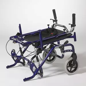 złożony wózek inwalidzki