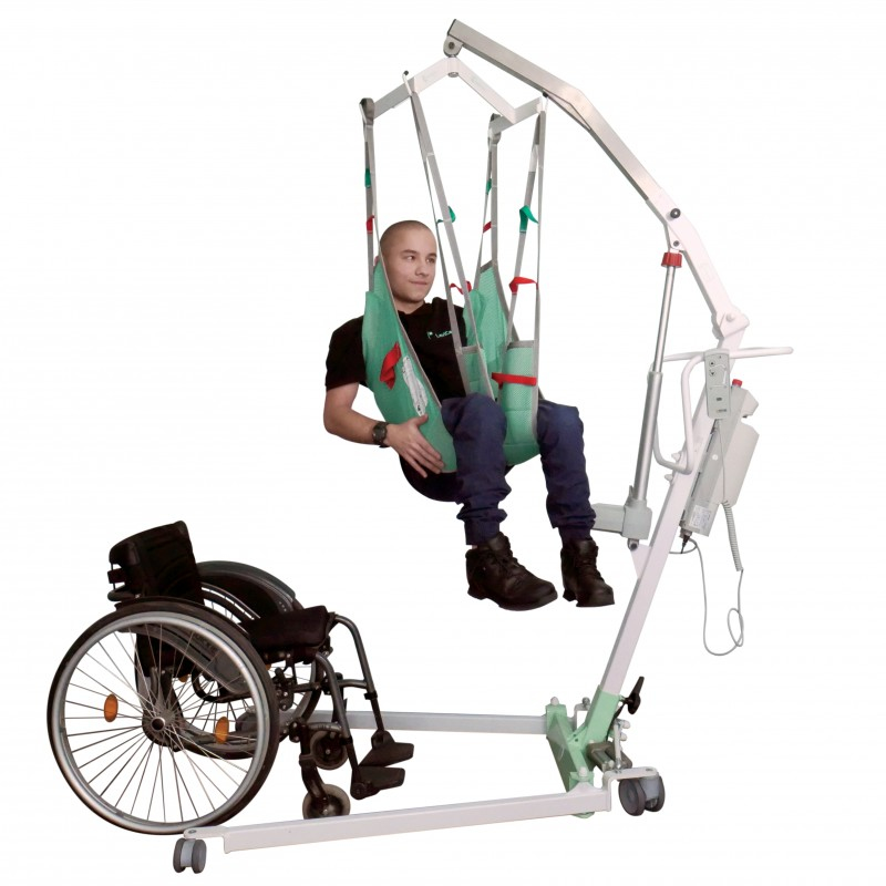 podnośnik jezdny dla osoby niepełnosprawnej